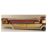 TONKA FIRE TRUCK TRAILER NO ENGINE