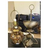 (2) VINTAGE LAMPS