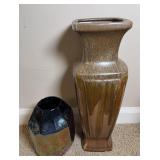 (2) DECORATIVE VASES