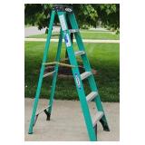 WERNER FIBERGLASS 6 FOOT LADDER