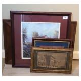 COTTAGE PRINTS & OTHER ARTWORK