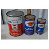 (3) DELCO & STA POWER CANS FULL