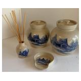 PAUL STORIE POTTERY CANISTERS & MORE