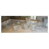 GLASS SERVING DISHES