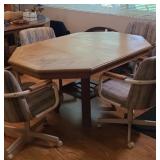 CHROMCRAFT TABLE W/ (4) CHAIRS