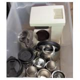 COFFEE POT, COFFEE MAKER & MORE W/ TOTE