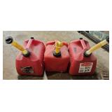 (3) FUEL CANS