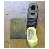 NEW HEAVY TOW STRAP & WHEEL CHOCK