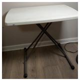 SMALL FOLDING TABLE, ADJUSTABLE HEIGHT