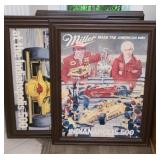 (5) INDY 500 MILLER PRINTS