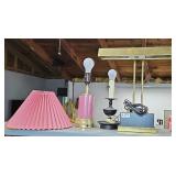 DESK LAMP & OTHER LAMPS