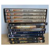 LORD OF THE RINGS, HARRY POTTER, INDIANA JONES