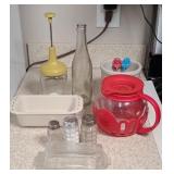 SMALL LONGABERGER LOAF PAN, KITCHEN ITEMS