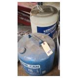 5 GALLON METAL & PLASTIC KEROSENE CANS