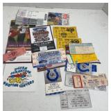 INDIANA SPORTS TICKET STUBS 1980S - 2000S