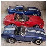 (3) DIECAST CARS