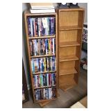 (2) CD DOUBLE SIDED SHELVES SWIVEL