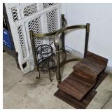 DOG GATE, TABLE BASE, PLANT STAND