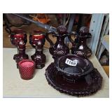 AVON CAPE COD RUBY GLASS