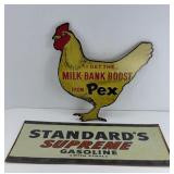 PEX CHICKEN & STANDARD GAS  ADVERTISING