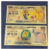 (2) POKEMON FANTASY BILLS
