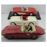 (3) CLASSIC CAR MODELS
