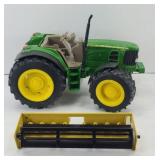 JOHN DEERE ERTL PLASTIC TRACTOR & COMBINE HEAD