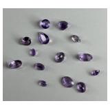 AMETHYST COLORED GEMSTONES