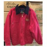 RED GOLD TOMATO CANVAS JACKET XL (VERY NICE)