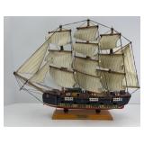 BERGANTINE MODEL SHIP