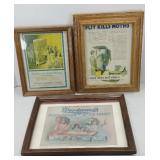 FRAMED ADVERTISING