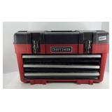 CRAFTSMAN TOOL BOX FULL OF TOOLS