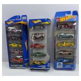 (3) HOT WHEELS CARS GIFT PACKS (15) CARS