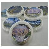 (8) EAGLE COLLECTOR PLATES: DANBURY MINT