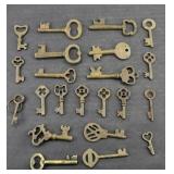 ASSTD CAST IRON SKELETON KEYS
