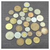 ASSTD FOREIGN COINS
