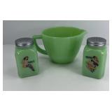 JADEITE MEASURING CUP & SHAKERS