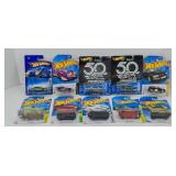 (10) HOT WHEELS CARS: ASSTD SERIES