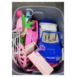 BARBIE CAR & OTHER TOYS