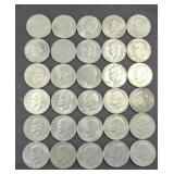 (30) EISENHOWER DOLLARS