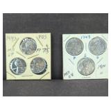 (6) STEEL WAR PENNIES