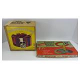 POKER CHIP SET & HORSESHOE GAME
