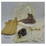 SHOE SPATS, VINTAGE GLOVES, BERETS