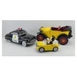 MICKEY MOUSE CAR, SHERIFF CAR & JALOPY