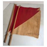 (2) AIR FORCE SIGNALING FLAGS