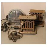 (3) VINTAGE TOASTERS