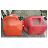 (2) 5 GALLON FUEL CANS