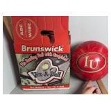 IU BOWLING BOWL, HAS NOT BEEN DRILLED 8 LB