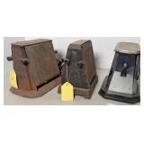 (3) VINTAGE TOASTERS