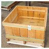 CRATE ON ROLLERS